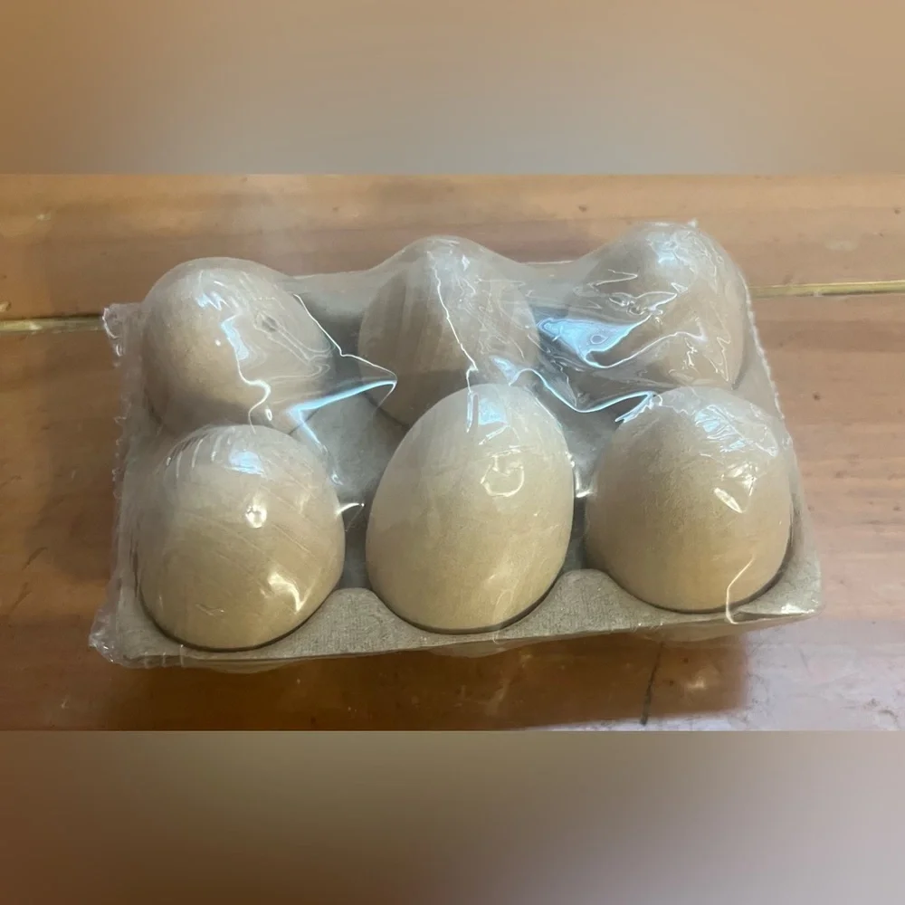 Target Wood DIY Egg Tabletop Decor